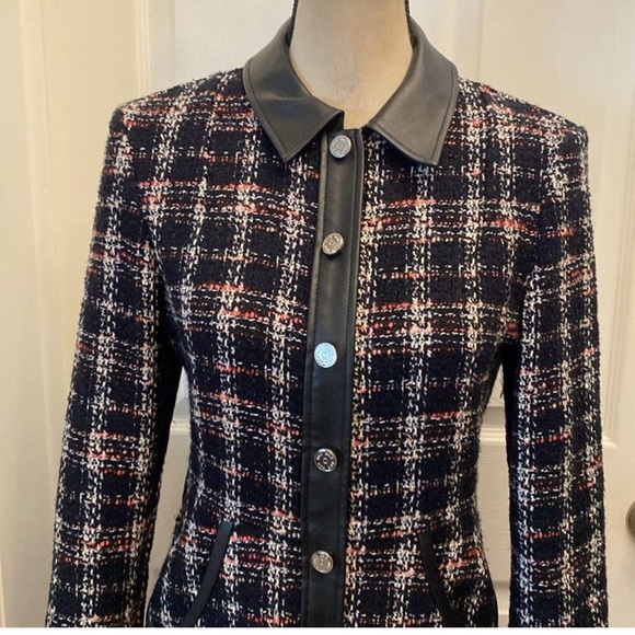 MAJE Plaid Button-Down Dress - Picture 7 of 13